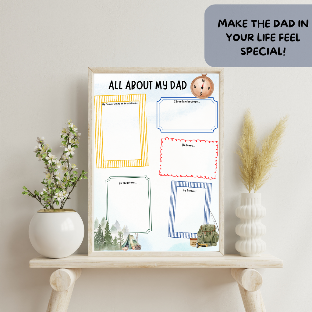 FREEBIE-FATHER'S DAY QUESTIONNAIRE FOR KIDS