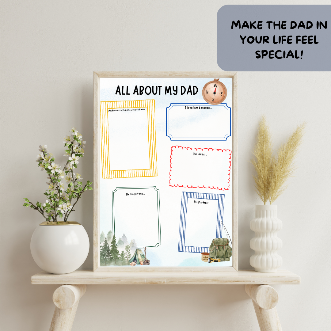 FREEBIE-FATHER'S DAY QUESTIONNAIRE FOR KIDS