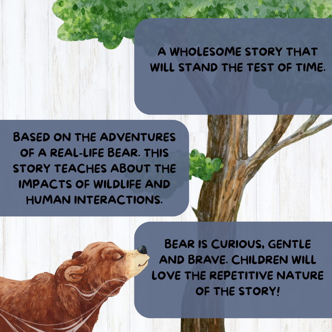 Bear Follows His Nose-Hardcover Edition COMING SOON!