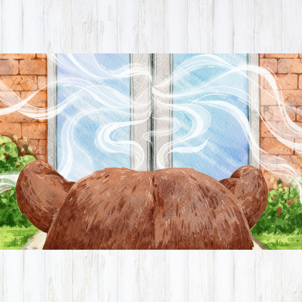 Bear Follows His Nose-Hardcover Edition COMING SOON!