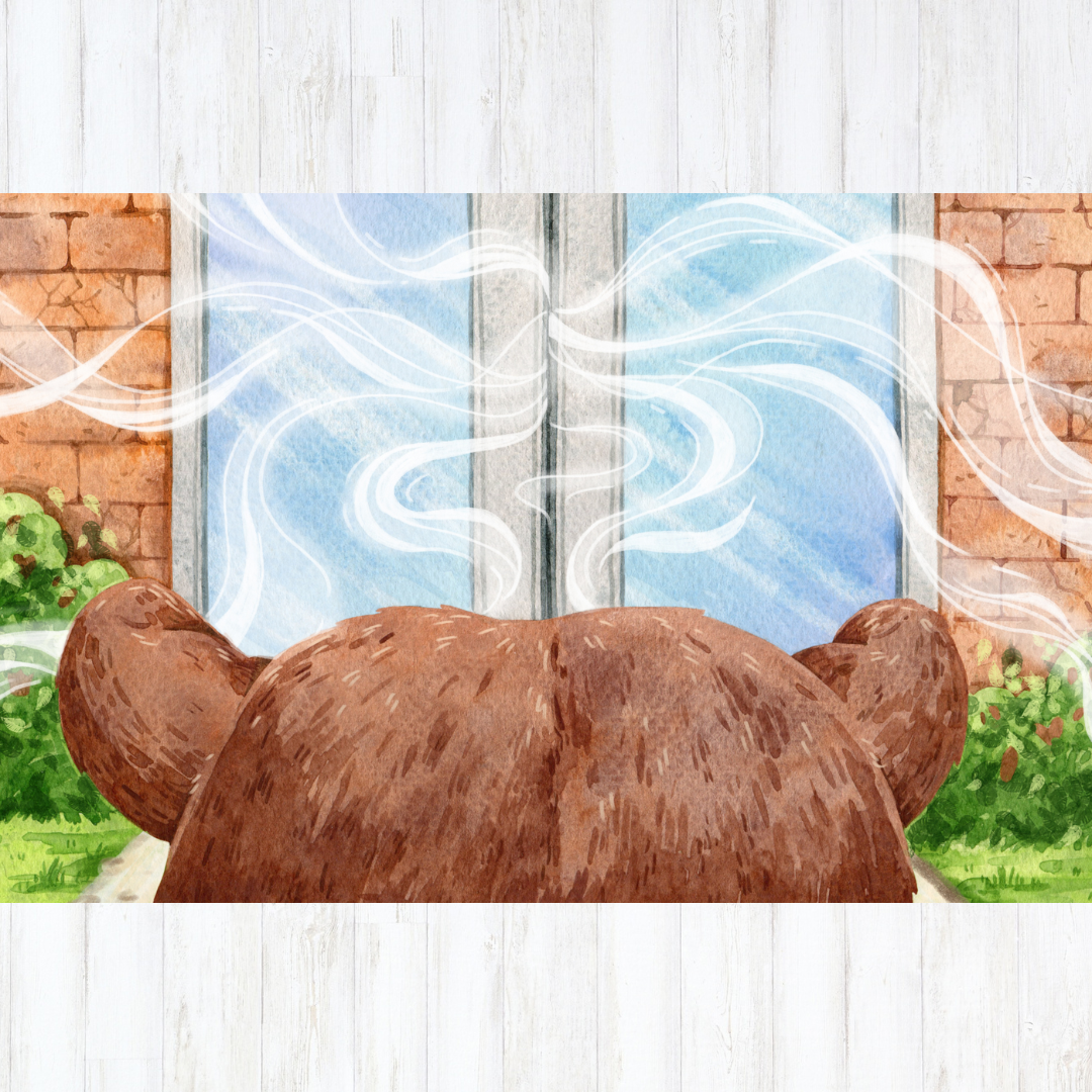 Bear Follows His Nose-Hardcover Edition COMING SOON!
